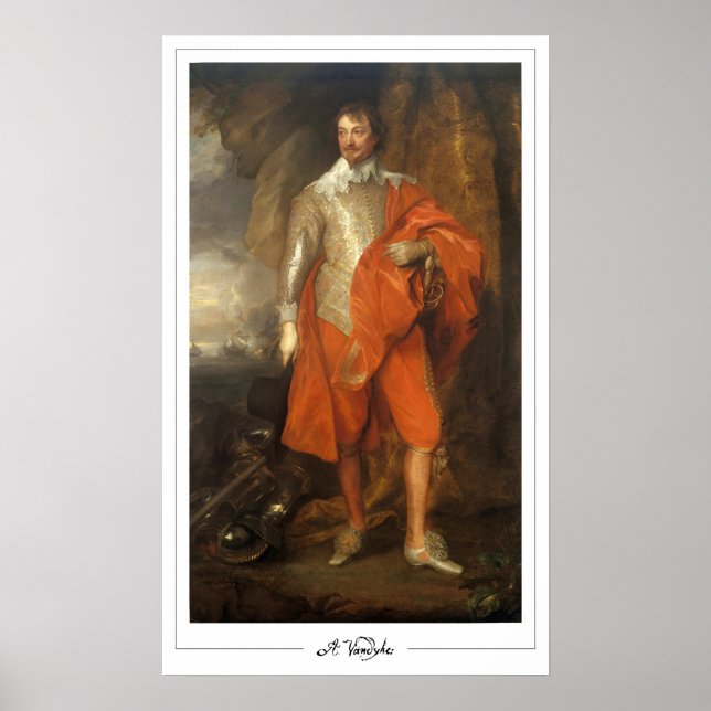 Anthony van Dyck Zedign Art Poster #596 (Frente)