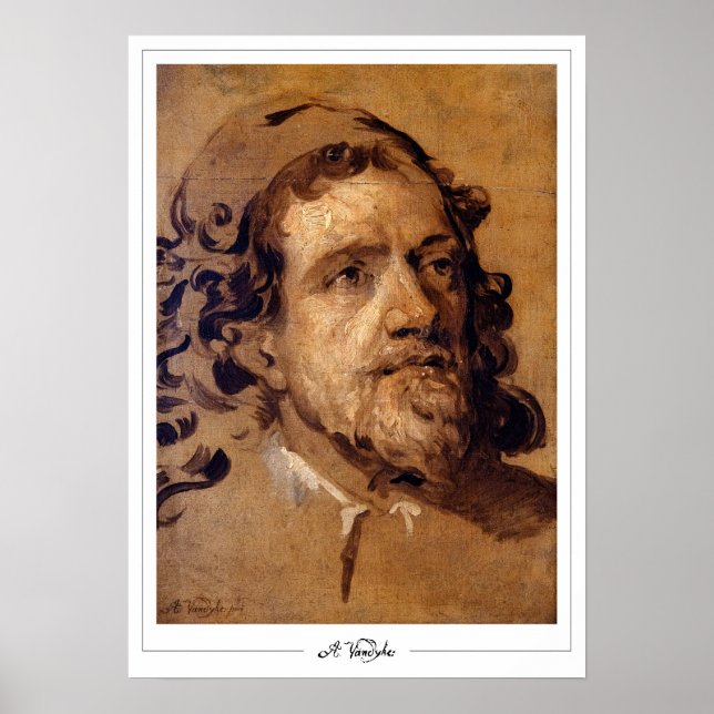 Anthony van Dyck Zedign Art Poster #693 (Frente)