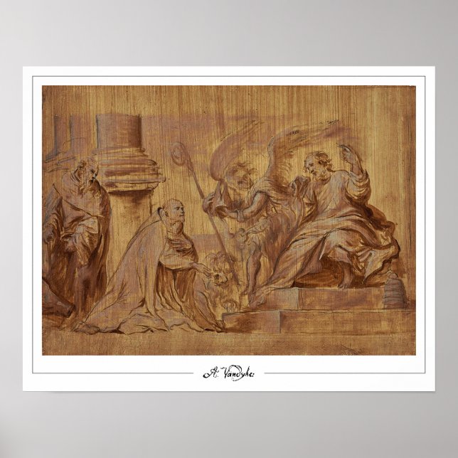Anthony van Dyck Zedign Art Poster #889 (Frente)