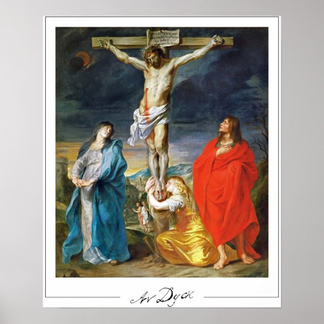 Anthony van Dyck Zedign Art Poster #89 (Frente)