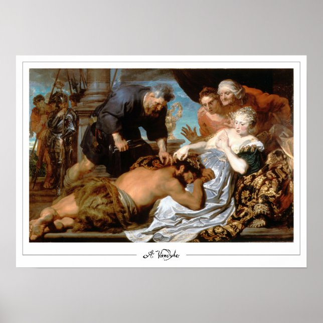 Anthony van Dyck Zedign Art Poster nº 21 (Frente)
