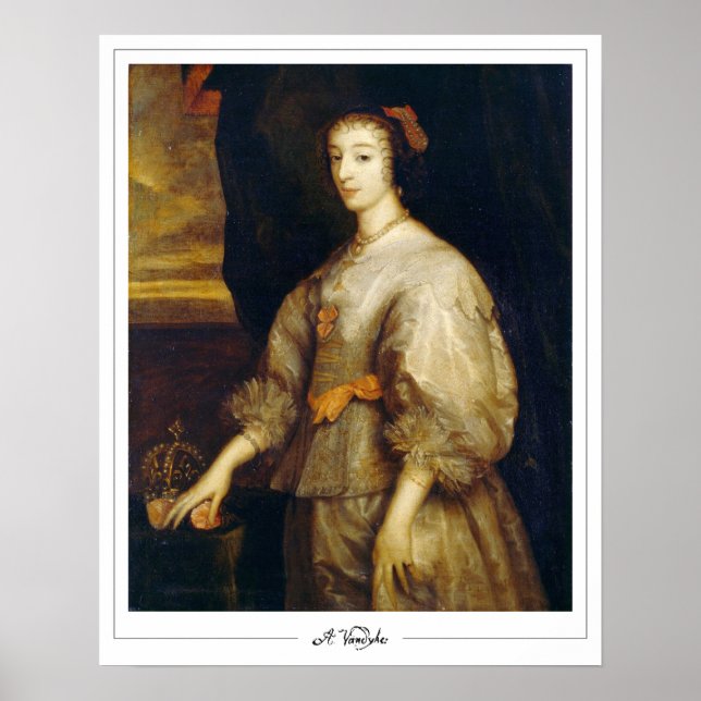 Anthony van Dyck Zedign Art Poster nº 43 (Frente)