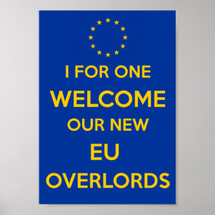 Anti-Brexit poster para o Remainer em sua vida
