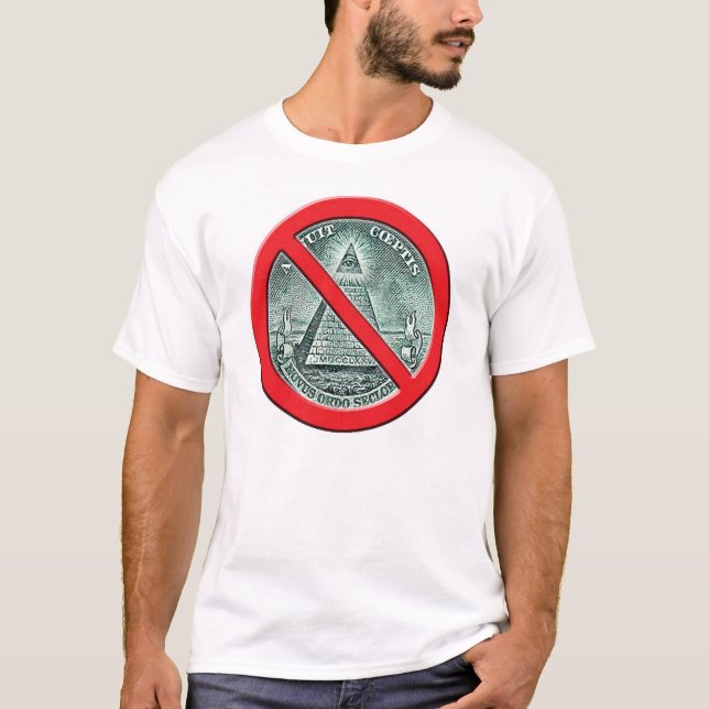 Anti - camisa de Illuminati T (Frente)