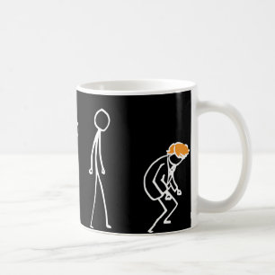 Anti caneca de café dos desenhos animados de