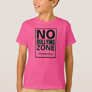 Anti dia cor-de-rosa tiranizando da camisa nenhuma