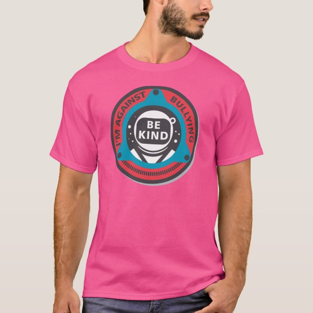 Anti dia cor-de-rosa tiranizando Im da camisa (Frente)