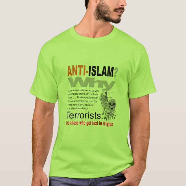 Anti Islão? T-shirt (Frente)