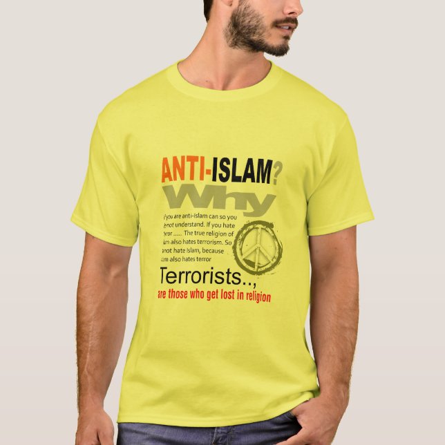 Anti Islão? T-shirt (Frente)