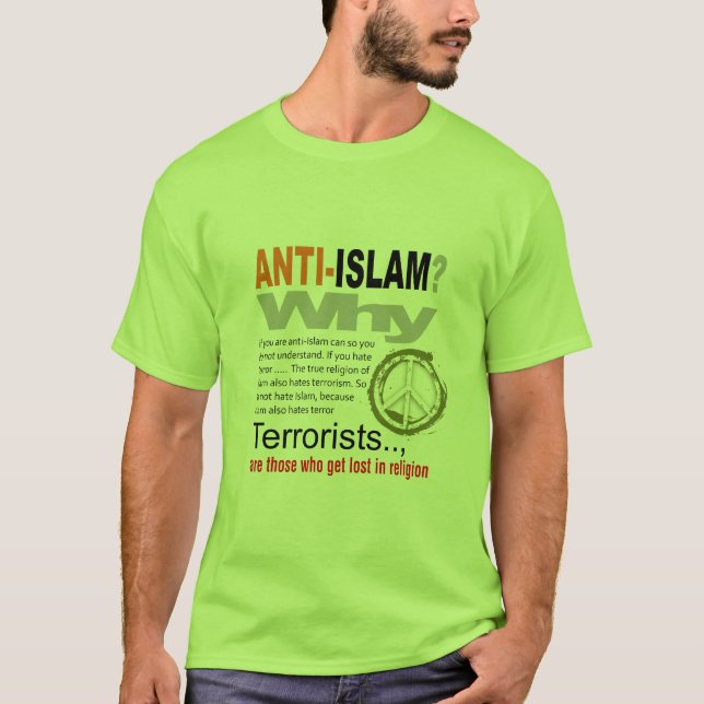 Anti Islão? T-shirt (Frente)