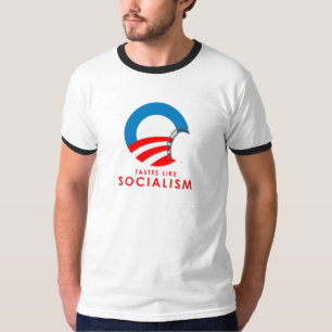 Anti-Obama - os gostos gostam do T-SHIRT do