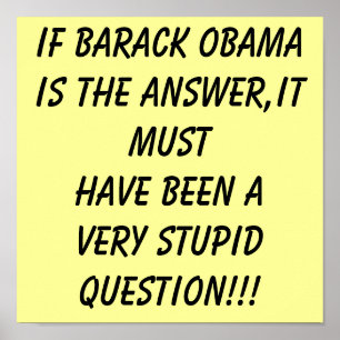 ANTI POSTER DE OBAMA
