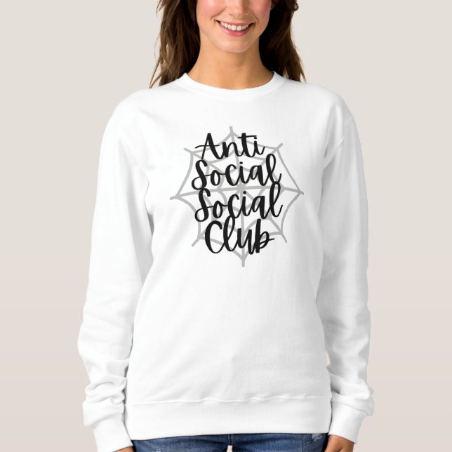 Anti Social Club Funny Pullover  (Frente)