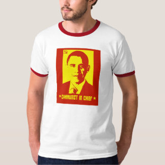 Anti t-shirt comunista da campainha dos homens de