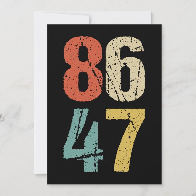 Anti-Trump - 86 47 I (Frente)