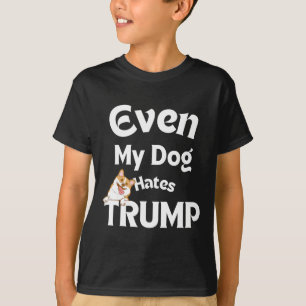 Anti Trump Camisetas Dog Odeia Donald 2
