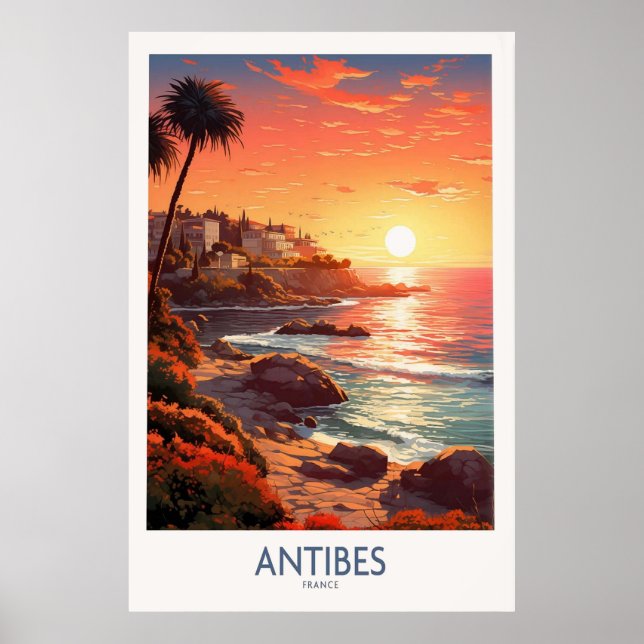 Antibes France Poster (Frente)
