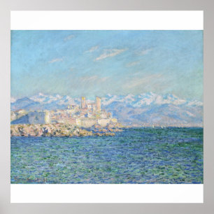 Antibes, impressões das canvas do efeito da tarde