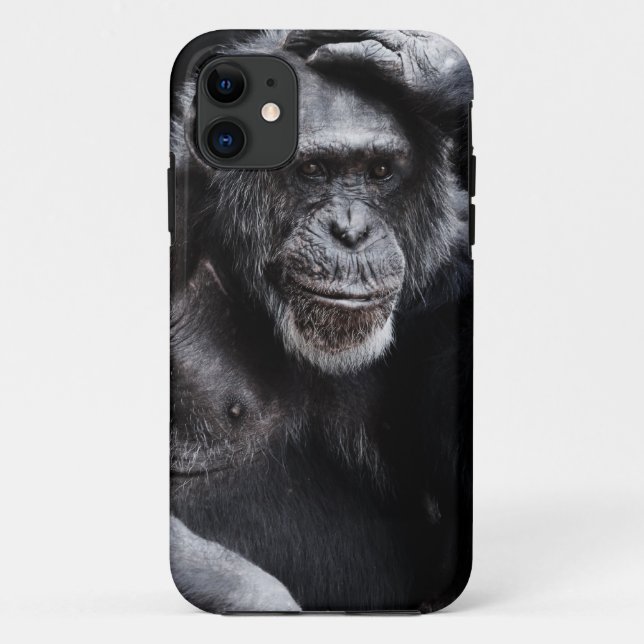 Antiga capas de iphone Chimpanzé (Verso)