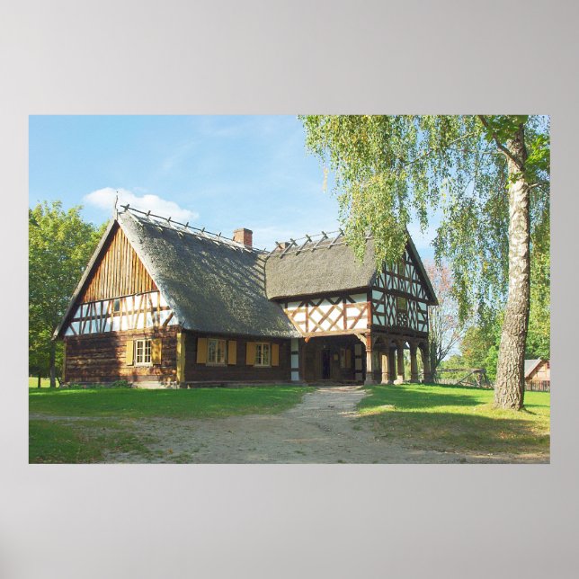 Antiga Casa de Madeira - Poster (Frente)