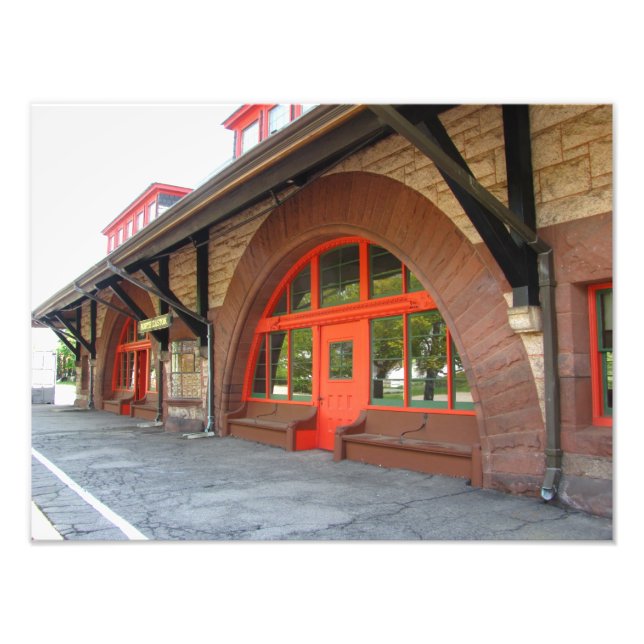 Antiga estação de trem ~ Foto (Frente)