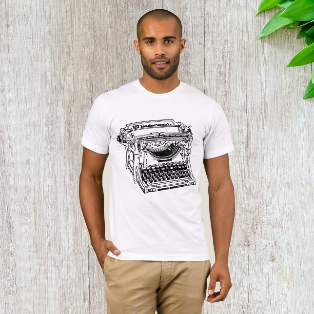 Antiga Máquina de Digitalização Mens T-Shirt (Criador carregado)