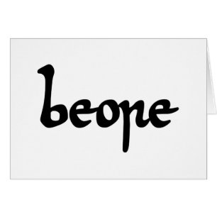 Antigo Cartão de Saudação de Cerveja em Inglês