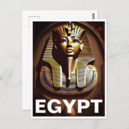 Antigo cartão postal Egito