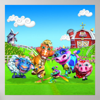 Antigo Poster Mac Donald 18x18