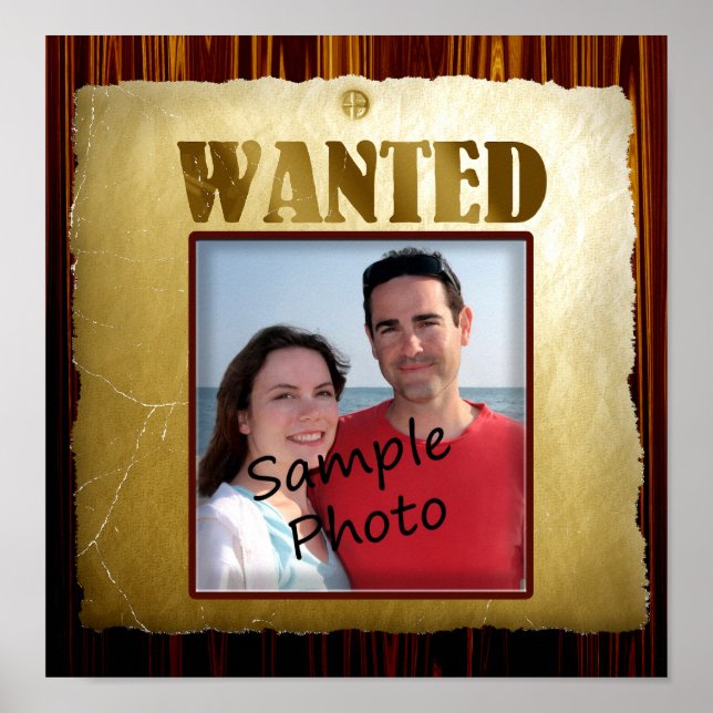 Antigo Poster vintage Oeste (Frente)