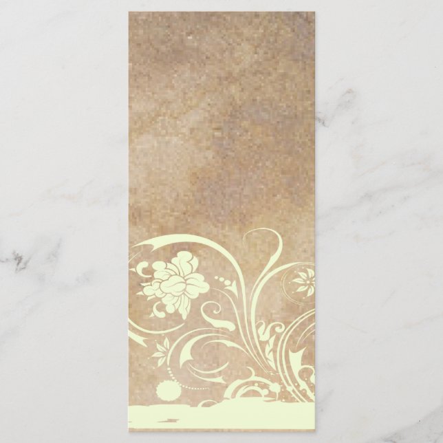 Antigo Programa de Casamento de Chiques de Pergami (Frente)