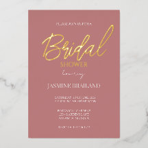 Antigo Rosa Moderno Chá de panela Simples Dourado