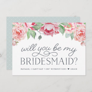 Antiguidade Peony Você Será Meu Cartão De Mente