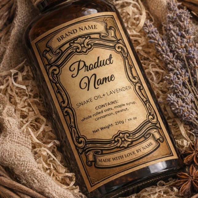 Antique apothecary labels for potion bottles (Criador carregado)