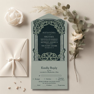 Antique Art Nouveau Wedding