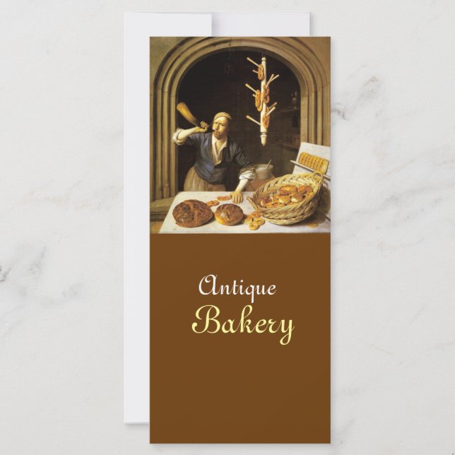 ANTIQUE OVEN BAKER, COMPRO DE PÃO DE BAKERY (Frente)