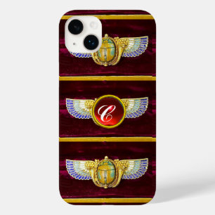 ANTÍQUIO EGÍPCIO WINGING SCARAB /CORNUCOPIA JEWE