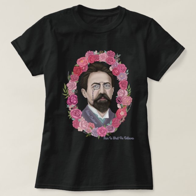 Anton Chekhov T-Shirt (Frente do Design)