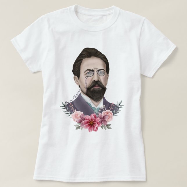 Anton Chekhov T-Shirt (Frente do Design)