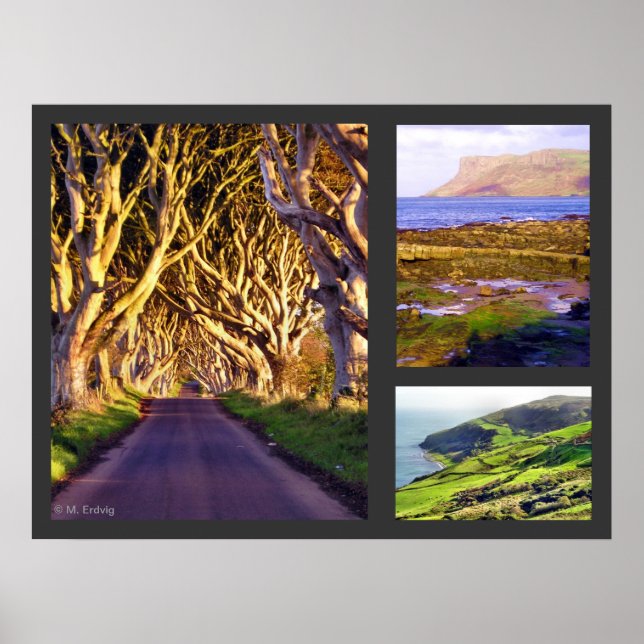 Antrim Art Impressão Poster (Frente)