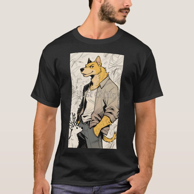 Antropomórfico - Camisa do Cachorro Antropomórfico (Frente)