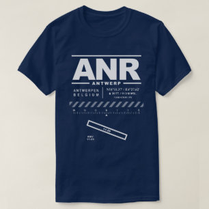 Antuérpia Aeroporto Internacional ANR T-Shirt