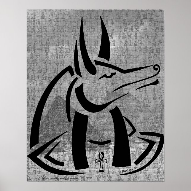 Anubis Impressão (Frente)