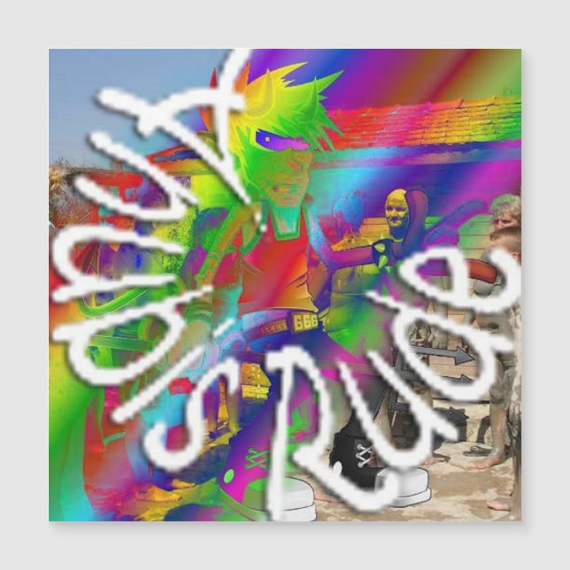 Anubis Rude Magnet Large (Frente)