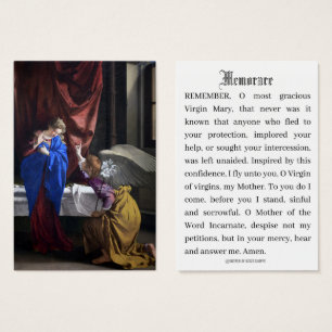 Anunciação Católica de Mary Memare Prayer