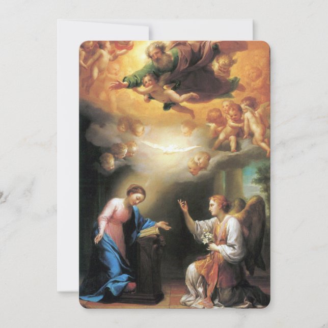Anunciação por Anton Raphael Mengs (Frente)
