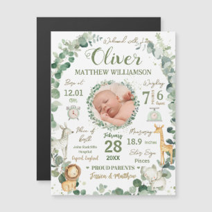 Anunciamento Fotográfico de Estatísticas de Nascim