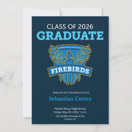 Anúncio 2026 FVHS Graduation Announcement (Dark)