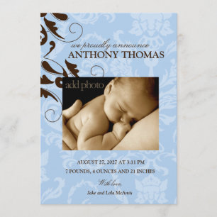 Anúncio 311-Damask Baby Boy