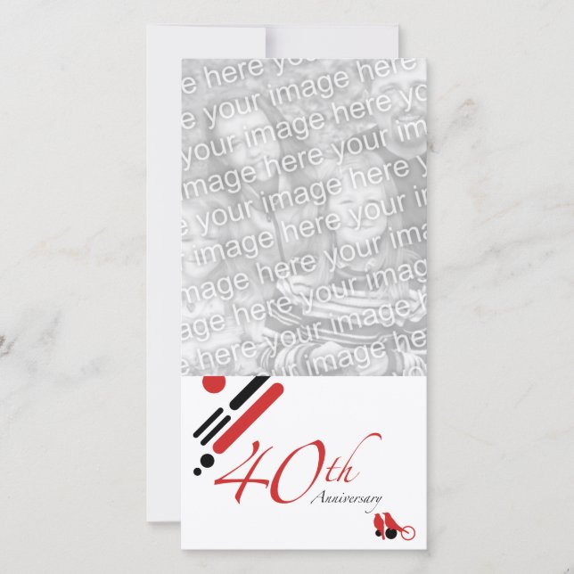 Anúncio 40º Aniversário (mod birds) (Frente)